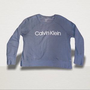 Calvin Klein Light Blue Performance Sweatshirt XL